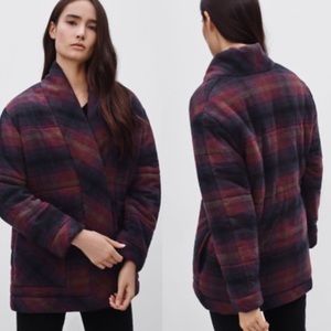 Aritzia Wilfred free Waleska Duvet Plush Coat